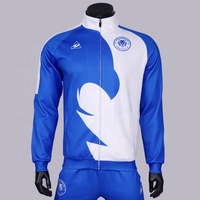 Nouvelle Collection – Ensemble Survêtement de Football Hiver : Vestes d'Entraînement Entièrement Zippées et Maillots de Foot pour Entraîneurs et Équipes – Offre Spéciale