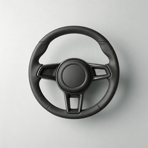 Volante de Fibra de Carbono Estilo GT Personalizado para Porsche Cayenne, Panamera, Macan, 718, 911, Accesorios de Modificación Interior - Product Image 3