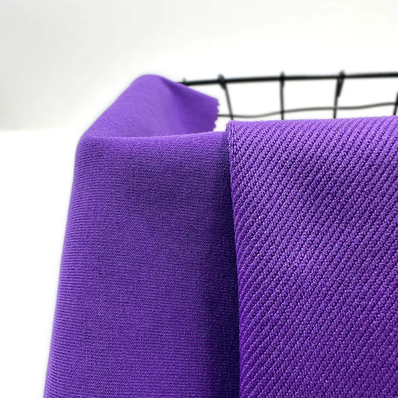 70% coton peigné 25% polyester 5% spandex 250g sergé à capuche sport école uniforme tricoté tissu