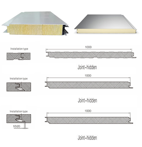 เครื่องทำแซนด์วิช PU ใช้งานง่ายเครื่องจักรทำแผงก่อสร้าง - Product Image 5