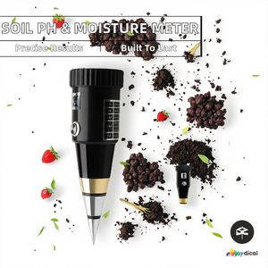 SPH005 手持式土壤 <span class=keywords><strong>pH</strong></span> 值和水分计，精度为 0.1，10-80% 湿度计，金属探针测试仪，适用于花园，可定制 - Product Image 2