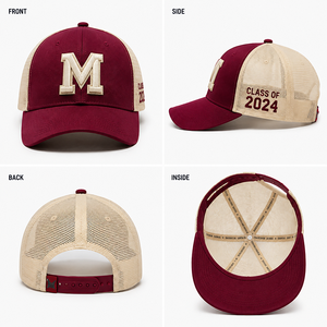 Gorras de malla ajustables estilo hip hop para hombre y mujer, gorra trucker informal con bordado 3D, accesorios de moda para el verano - Product Image 6