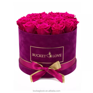 Caja <span class=keywords><strong>de</strong></span> Cartón <span class=keywords><strong>de</strong></span> Lujo para Pasteles, Dulces y Flores, Caja <span class=keywords><strong>de</strong></span> Regalo para Bodas y Cumpleaños, Cajas Cuadradas <span class=keywords><strong>de</strong></span> Terciopelo para Flores - Product Image 1