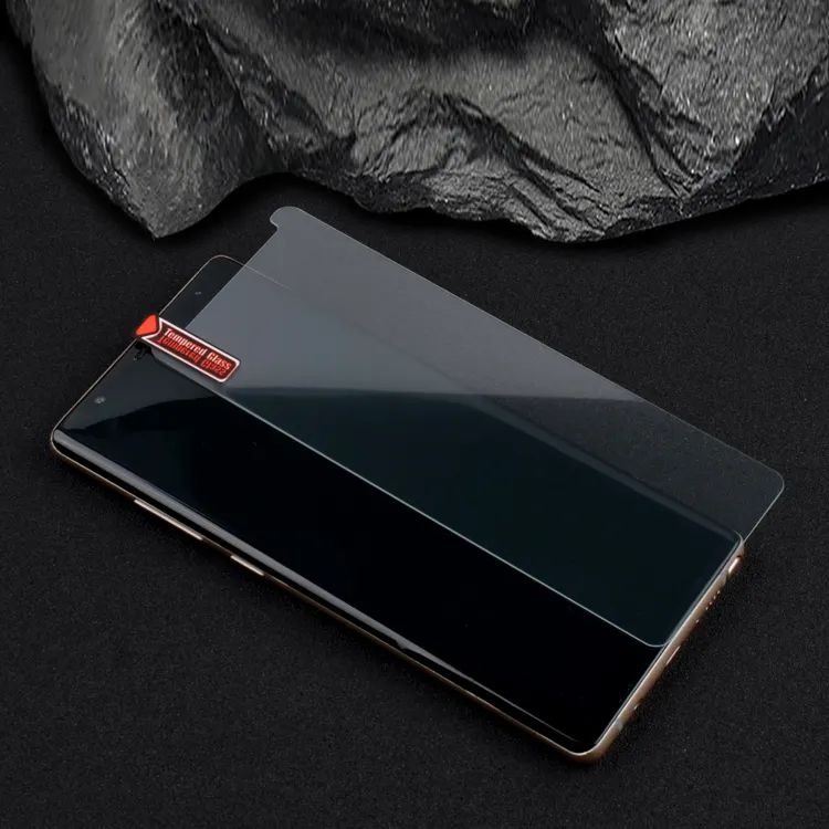 Factory Price 2.5D radian edge glass clear protection film for oneplus 7 screen guard 9H hardness screen protector easy install