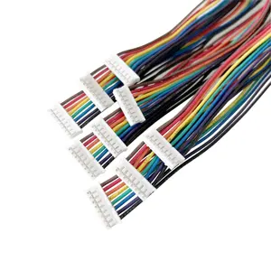 1.0mm 1.25mm 1.5mm 2.0mm 2.54mm Pitch 2/3/4/5/6 Pin Connector Electric Wire & Female Plug JST SH ZH PH XH custom cable