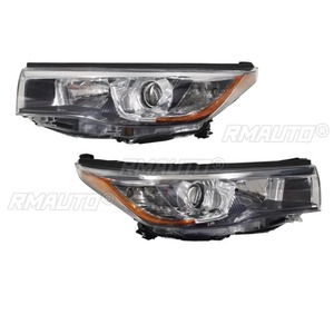 Pour Toyota HIGHLANDER 2015 : Ensemble de phares de voiture avec feux de jour et feux antibrouillard étanches, modification TO2502225 - Product Image 3