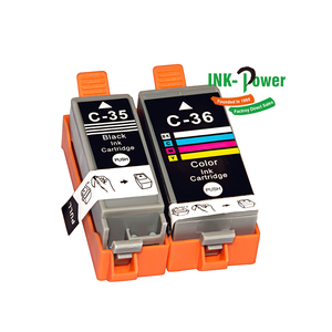 ENCRE-PUISSANCE PGI-<span class=keywords><strong>35</strong></span> PGI35 CLI-36 CLI36 IGP <span class=keywords><strong>35</strong></span> CLI 36 Premium Couleur Compatible Cartouche D'encre jet d'encre pour <span class=keywords><strong>Canon</strong></span> PIXMA IP100B Imprimante - Product Image 1