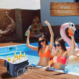 Sac à bandoulière isotherme personnalisé 2024 avec haut-parleur Bluetooth sans fil et portable, capacité 12 canettes et bouteilles - Product Image 4