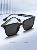 GJ KG2523 New European American Fashion TR90 Large Lunettes de soleil High-End Polarized Customizable Logo Women
