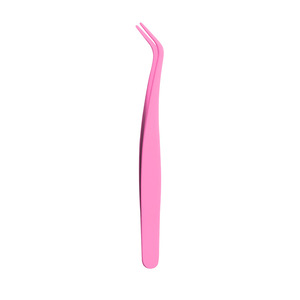 <span class=keywords><strong>Pince</strong></span> à épiler de <span class=keywords><strong>précision</strong></span> en acier inoxydable de haute qualité, anti-magnétique, durable, pour extensions de cils, pointe en fibre, volume - Product Image 4