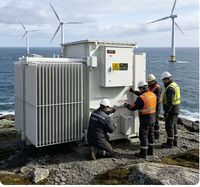Transformateur de type boîte triphasé ZGS20-G-1250kVA 35/0.4kV pour l'industrie lourde, personnalisé pour les usines, avec enroulement en cuivre pur