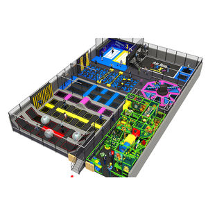 Trampolín de salto para adultos, trampolín comercial para interior, parque, nuevo diseño - Product Image 3