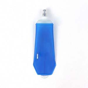 ขวดน้ำ TPU 500ml สีฟ้า BPA แบบนิ่ม - Product Image 3