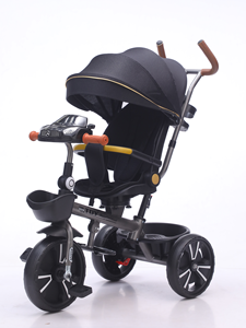 Nuevo Modelo 2026, Precio de Fábrica, Certificado CE, Carrito de Bebé <span class=keywords><strong>4</strong></span> en 1 Multifuncional de Tres Ruedas con Parasol y Asiento Ajustable - Product Image 2