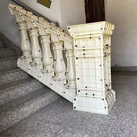 Moules à motifs circulaires, moules de décoration architecturale, moules de construction pour garde-corps d'escalier, balustrade, vase, clôture