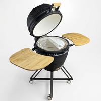 Barbecue Kamado en céramique de 21 pouces, robuste et professionnel, pour fumoir au charbon de bois – Vente en gros