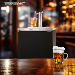 <span class=keywords><strong>Machine</strong></span> de refroidissement de fût de <span class=keywords><strong>bière</strong></span> intégrée noire pour usage commercial en pub et bar, installation facile, <span class=keywords><strong>machine</strong></span> de distribution de <span class=keywords><strong>bière</strong></span> pression avec réfrigérateur intégré - Product Image 1