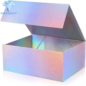 Custom Wholesale <b>Gift</b> Packaging <b>Box</b> Clothing Folding Cardboard Magnetic <b>Box</b> - Product Image 6