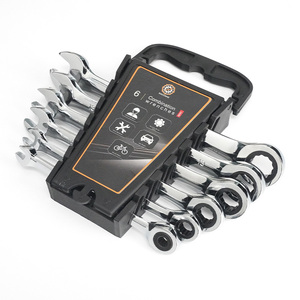 Bạc công nghiệp lớp 12 pcs kết hợp Ratchet <span class=keywords><strong>Spanner</strong></span> Set - Product Image 1