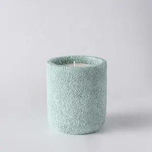 珊瑚型水泥杯香薰香薰香烛杯现代设计混凝土罐制作蜡烛