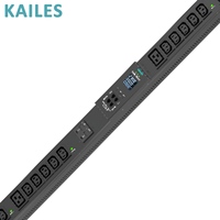 KAILES(KLS) Série K44S 32A SI-PDU surveillée personnalisée 30 IEC320C13 + 6 IEC320C19 6 Disjoncteur Équipement de distribution d'énergie