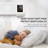 Nouvelle Arrivée Radiateur Électrique Mural Haute Qualité 2000W Télécommande Éclairage Étanche Protection Contre la Surchauffe Plastique UE