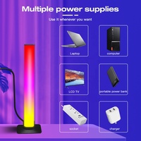 Barre lumineuse LED numérique Smart Home WLED-GL-LB-003 application/télécommande, MQTT/assistant domestique/compatible Alexa