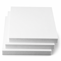 Panneau en mousse PVC pour décoration intérieure, imperméable, ignifuge, blanc, coextrudé, vente en gros