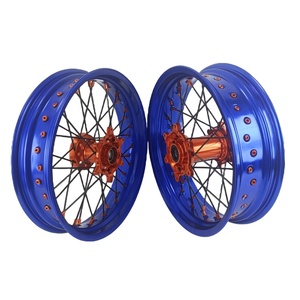 Pour le modèle <span class=keywords><strong>2023</strong></span> de TE/FE 125-501 FIT HUSKY style classique Supermoto Roues Taille de couleur personnalisée 16 17 pouces - Product Image 3