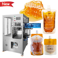 Automatische Honig-Abfüllmaschine Rotations-Tüllenfüller für Flüssigkeiten, Ahornsirup und Bienenhonig