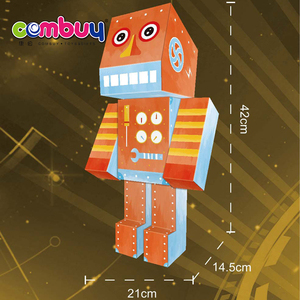 Đồ Chơi Vẽ Tranh Tô Màu Tự Làm Mô Hình Hộp Giấy <span class=keywords><strong>Robot</strong></span> - Product Image 4