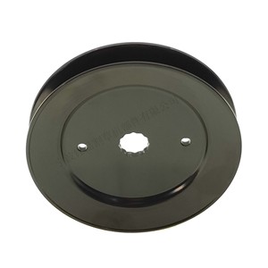 Polea para cortacésped 153531, 117mm de diámetro exterior, pieza de repuesto negra para accesorios de cortacésped - Product Image 3