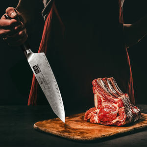 Ensemble de 7 couteaux japonais en acier Damas <span class=keywords><strong>SHAN</strong></span> <span class=keywords><strong>ZU</strong></span>, <span class=keywords><strong>couteau</strong></span> de chef professionnel en acier VG10, super acier avec manche en G10 - Product Image 6