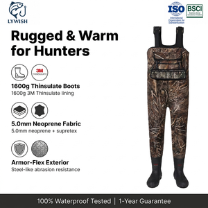 Cuissardes classiques sur mesure Camo Waterfowl Waders néoprène canard chasse Waders pêche <span class=keywords><strong>Wader</strong></span> engins de pêche pour adultes - Product Image 4