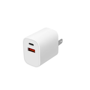 Caricatore a doppia parete 20W PD QC 3.0 ricarica rapida USB un USB <span class=keywords><strong>C</strong></span> Gan adattatore spina Multi porta 20W caricatore <span class=keywords><strong>Iphone</strong></span> - Product Image 2