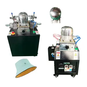 automatic Baseball cap hat visor cap curved steam steamer press ironing making machine automatic maquina para planchar gorras