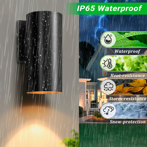 12 Wát đầu duy nhất lên xuống tường ánh sáng cảm biến chuyển động IP65 nhôm Tường Ngoài Trời đèn cho cổng & hành lang - Product Image 5