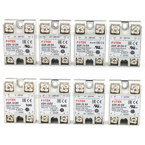Bản gốc một pha trạng thái rắn <span class=keywords><strong>Relay</strong></span> <span class=keywords><strong>SSR</strong></span>-10DA <span class=keywords><strong>SSR</strong></span>-05DD <span class=keywords><strong>SSR</strong></span>-25AA <span class=keywords><strong>SSR</strong></span>-40DA <span class=keywords><strong>SSR</strong></span>-50DD <span class=keywords><strong>SSR</strong></span>-75DA-H tiêu chuẩn loại điện áp cao - Product Image 1