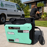Générateur à essence à onduleur puissant et efficace de 6 kW 224 cm³ de qualité professionnelle avec sortie 230 V stable pour la construction