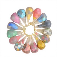 12 Zoll Gold Pailletten Latexballon Transparent Konfetti Umweltfreundlicher UV-Druck Valentinstag Weihnachten Hochzeit Geburtstag Party