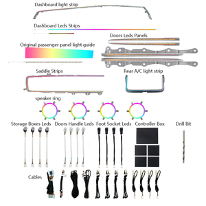 Luz ambiental interior del coche adecuada para Toyota Camry 2024-2025(9th) - Product Image 5