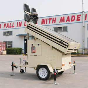 야외 풍력 발전 태양광 타워 모바일 및 효율적인 조명 솔루션 - Product Image 3