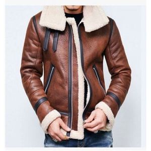 Chaqueta de Cuero de Alta Calidad 2024, Chaqueta de Motociclista Estilo <span class=keywords><strong>Vaquero</strong></span> con Cinturón - Product Image 2