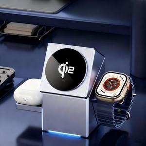 Nuovo Caricatore Wireless 3-in-1 a Forma di Cubo di Rubik 2026 per Telefoni e Orologi, Prezzo di Fabbrica - Product Image 2