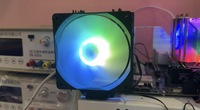 All Black RGB 120mm CPU-luchtkoeler met 5 heatpipes, torenkoeler, computerprocessor-koelventilator voor desktop gaming pc