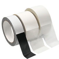 Rouleau de ruban adhésif double face acrylique sensible à la pression 6mm mesure le matériau de tissu de masquage résistant à la chaleur