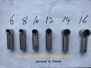 Mini Machine en Acier pour Dreadlocks, Légère, Taille 6-16MM, Kit d'Outils DIY pour Tressage Synthétique et Extensions de Locs, Alimentation Incluse - Product Image 4