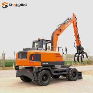 Venta Directa de Fábrica SHANDING Mini Excavadora Económica con Motor Certificado CE EPA, Alta Potencia de Excavación y Construcción Duradera - Product Image 6