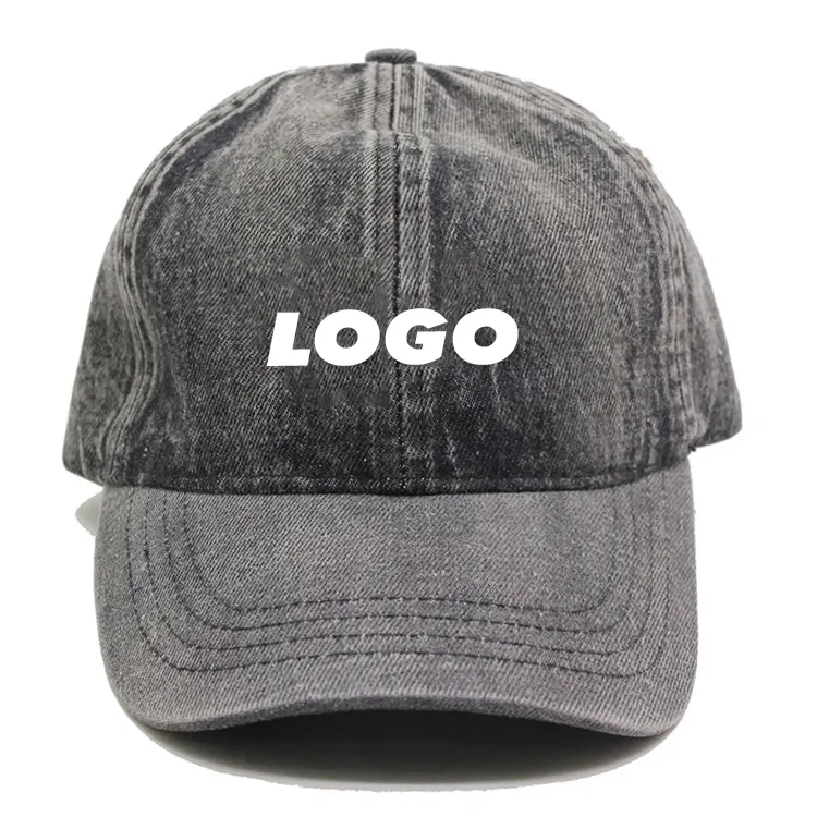 Unisex Retro Vintage Cotton Adjustable Snapback Dad Hat Blank Solid Color Baseball Cap Dyed Distressed Washed Sports Caps