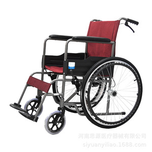 Sillas de ruedas Xingyuhe, vehículos asistenciales plegables ligeros con asiento acolchado, carros de mano portátiles, scooters de movilidad, directo de fábrica - Product Image 5